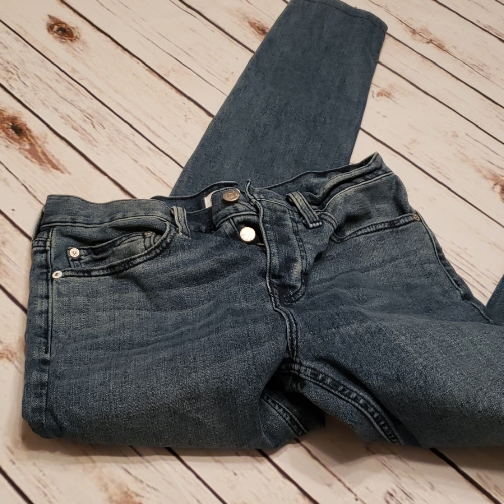 Button fly- Blue Jean's 👖 W30 👖Slim